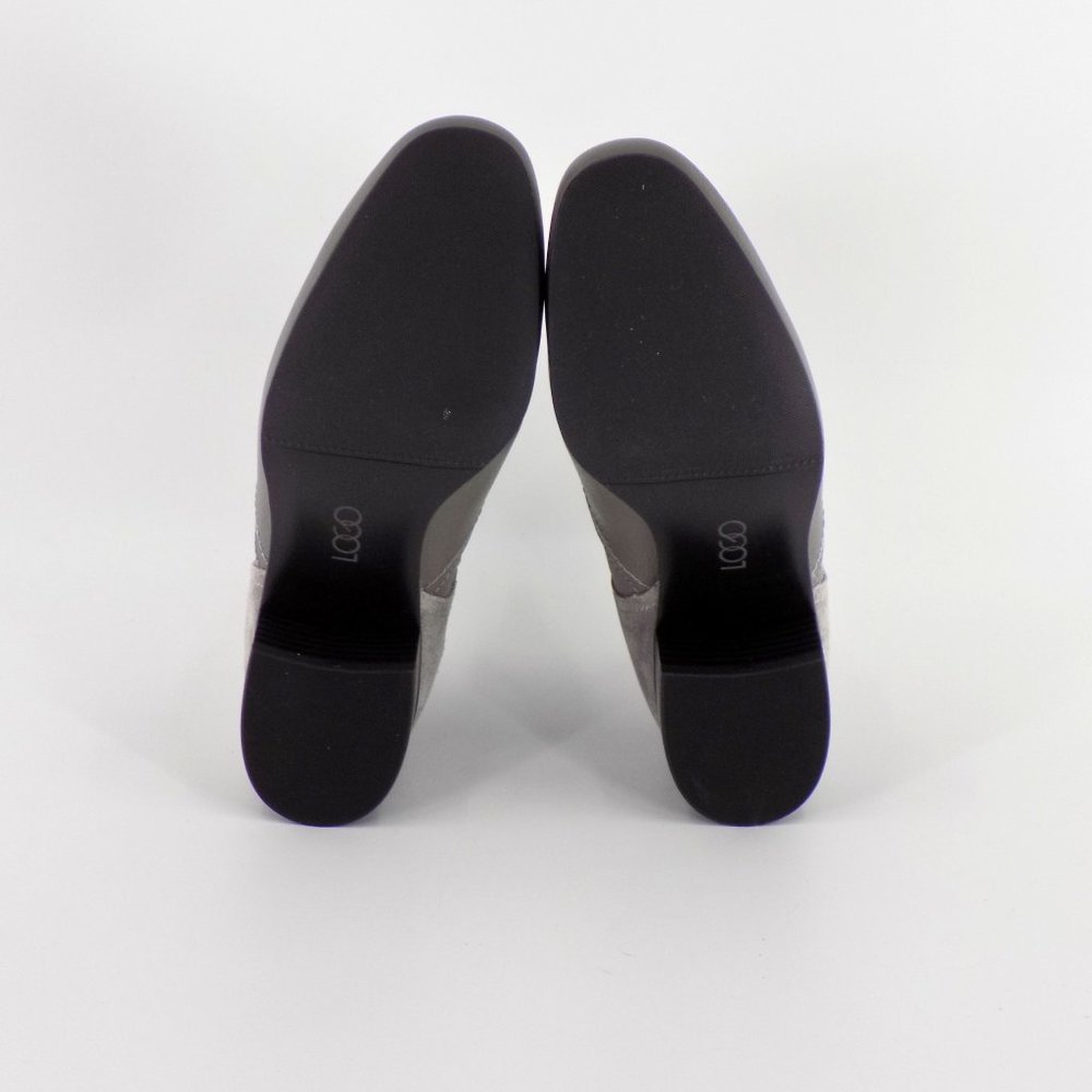 LOGO by Lori Goldstein Silver and Gray Ankle Boots - Picture 7 of 13